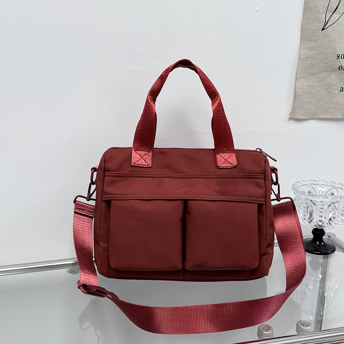 #228 women's new nylon cloth bag Joker one-shoulder diagonal bag