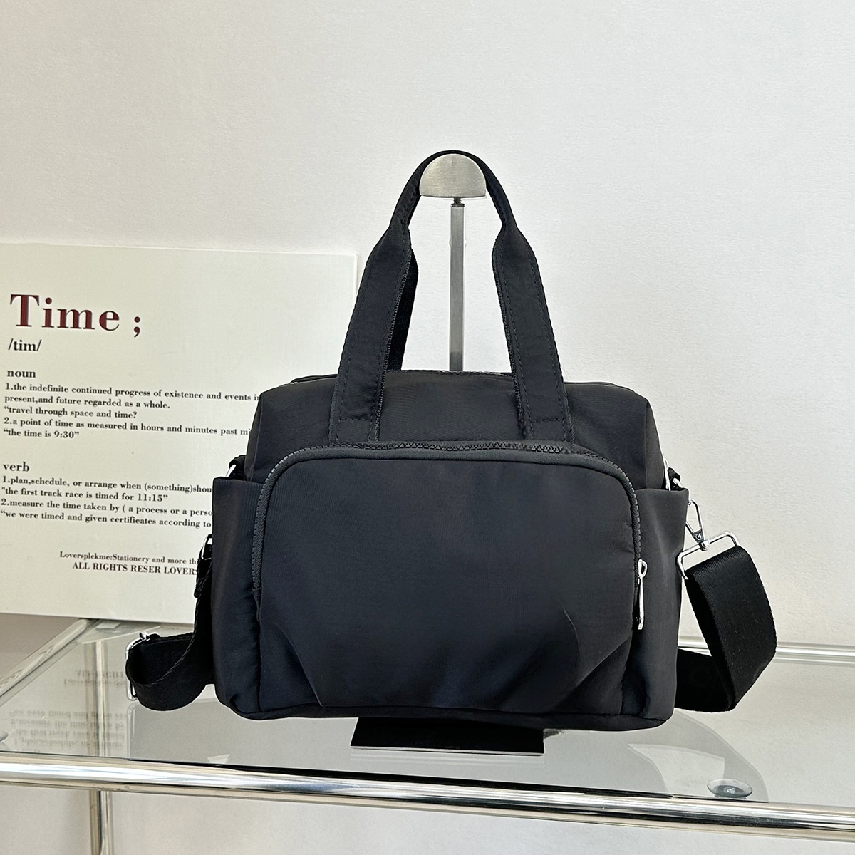 #159 women's new outdoor travel shoulder bag large storage bag