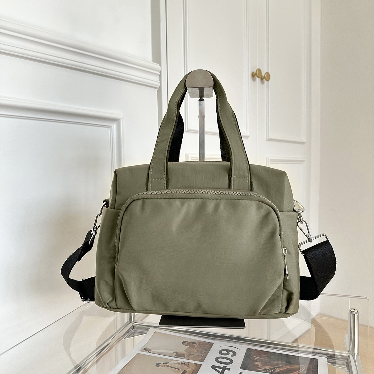 #159 women's new outdoor travel shoulder bag large storage bag
