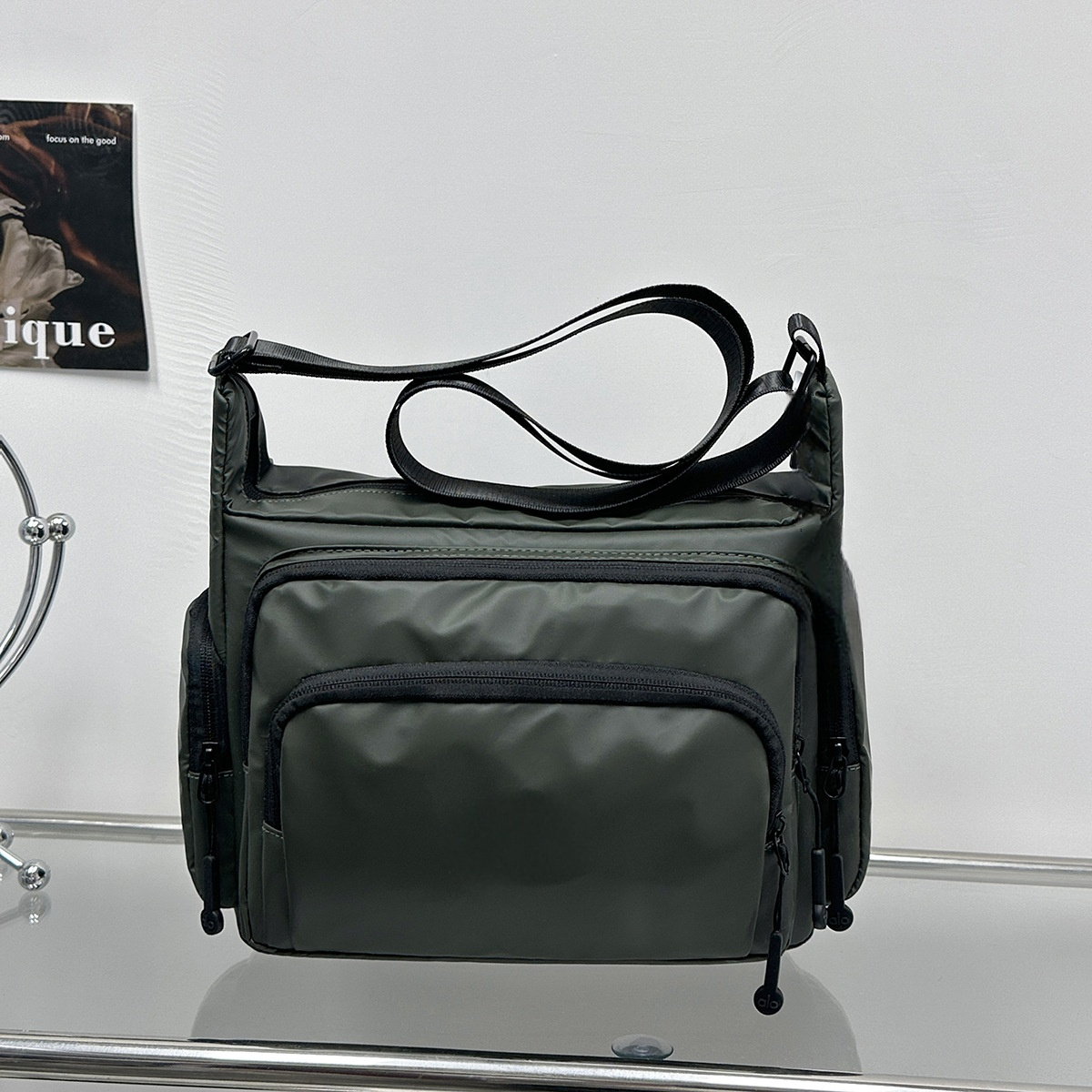 #288 new square bag underarm bag diagonal casual bag