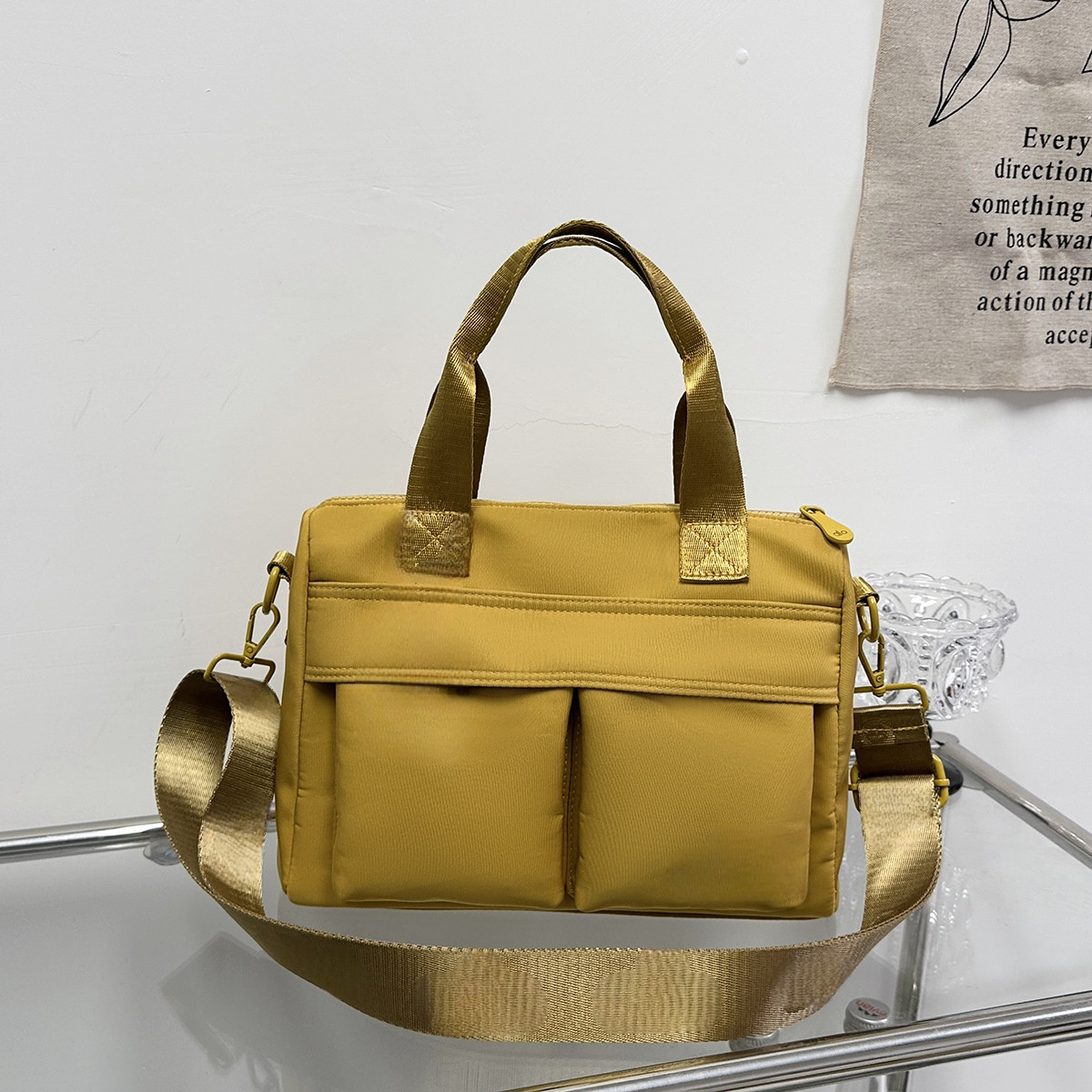 #228 women's new nylon cloth bag Joker one-shoulder diagonal bag