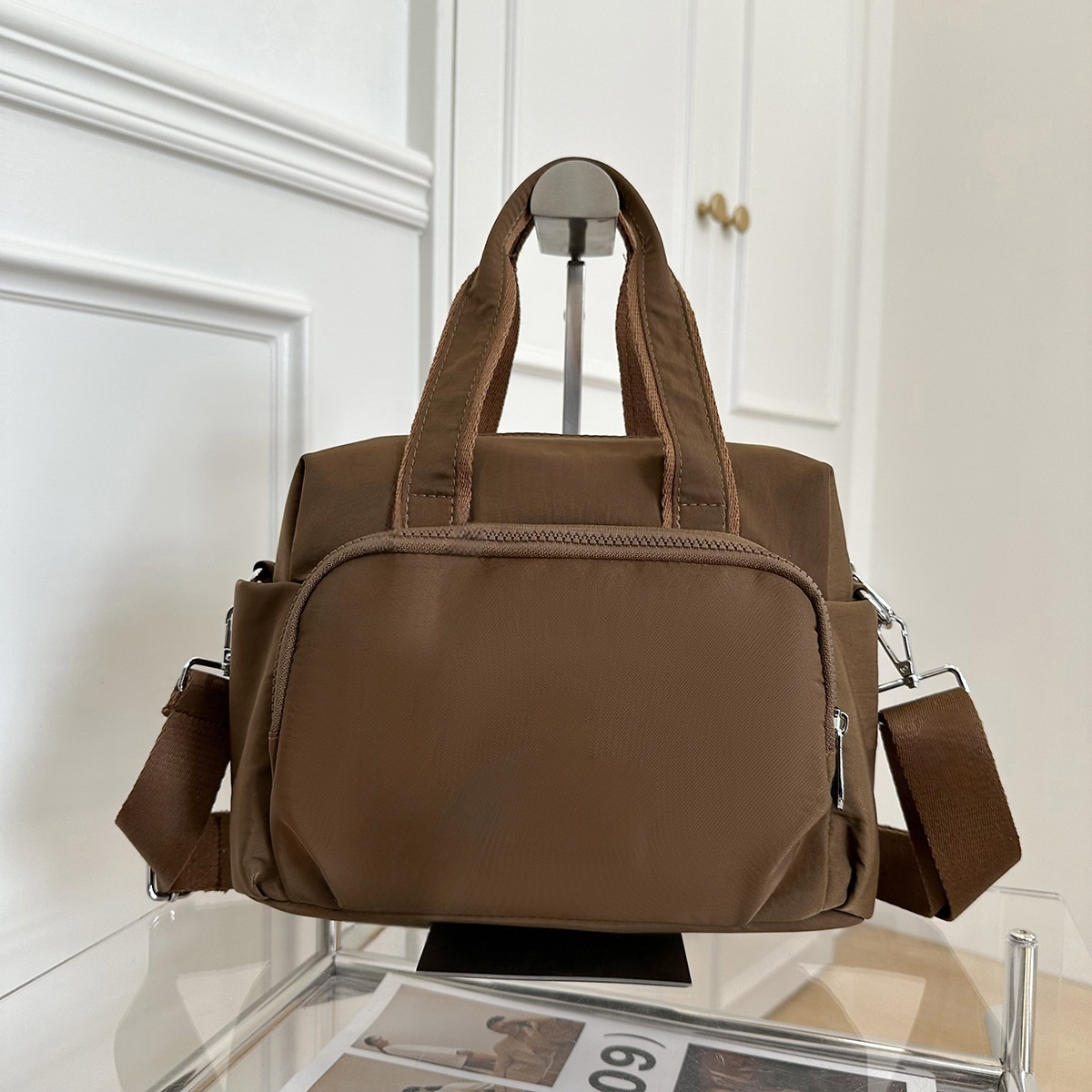#159 women's new outdoor travel shoulder bag large storage bag