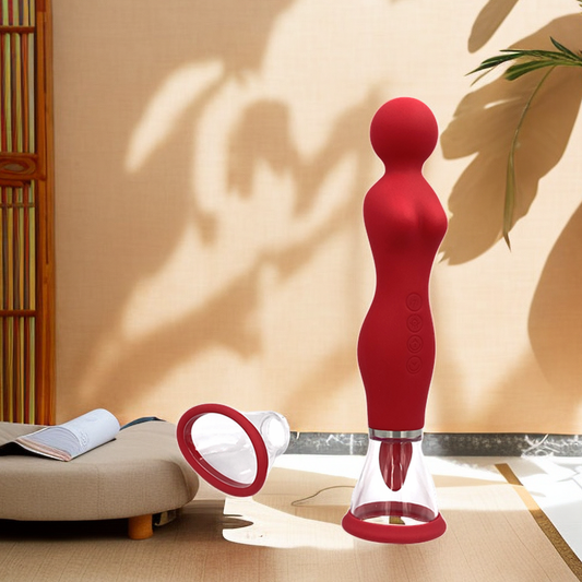 Ballet Goddess 2-in-1 Air Pulse Clitoral & G-Spot Stimulator | Hands-Free Pleasure